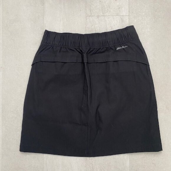 NWT Eddie Bauer Rainier Pull On Black Skort Skirt Sz 2 - Picture 5 of 10